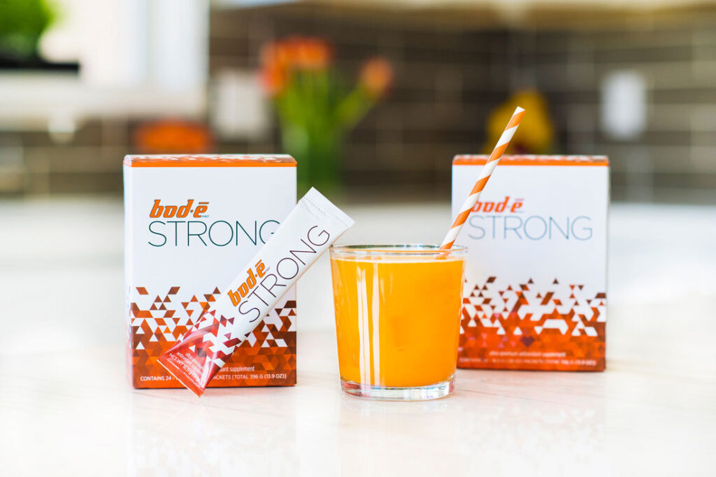 Product photo of what I think is the best liquid vitamin: Bode Pro STRONG.